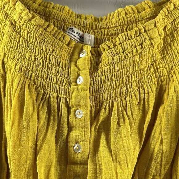 We The Free Dancing Till Dawn 100% Cotton Crop Top, M - Picture 5 of 13